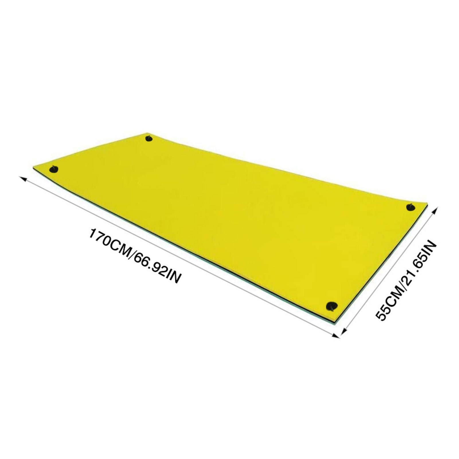 Materassino galleggiante per piscina, amaca galleggiante, in schiuma XPE, resistente all'usura per la spiaggia abbronzatura, sport acquatici, picnic