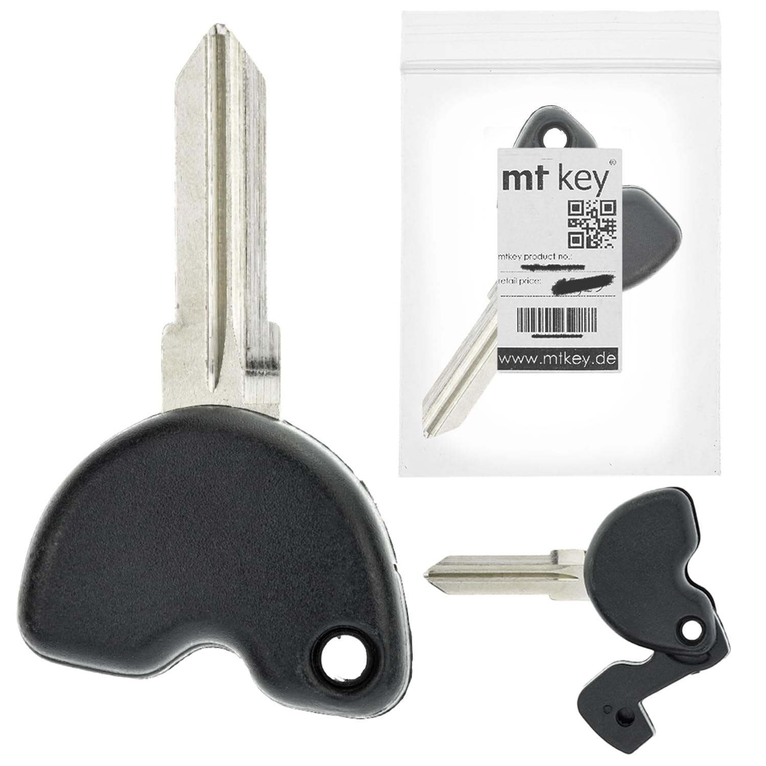 Chiave di ricambio vergine GT15R compatibile con Piaggio Beverly Fly Liberty AB 03