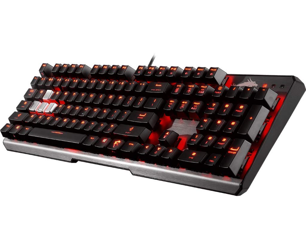 Amazon.com: MSI Cherry MX Red Dedicated Hotkeys USB Pass-Through