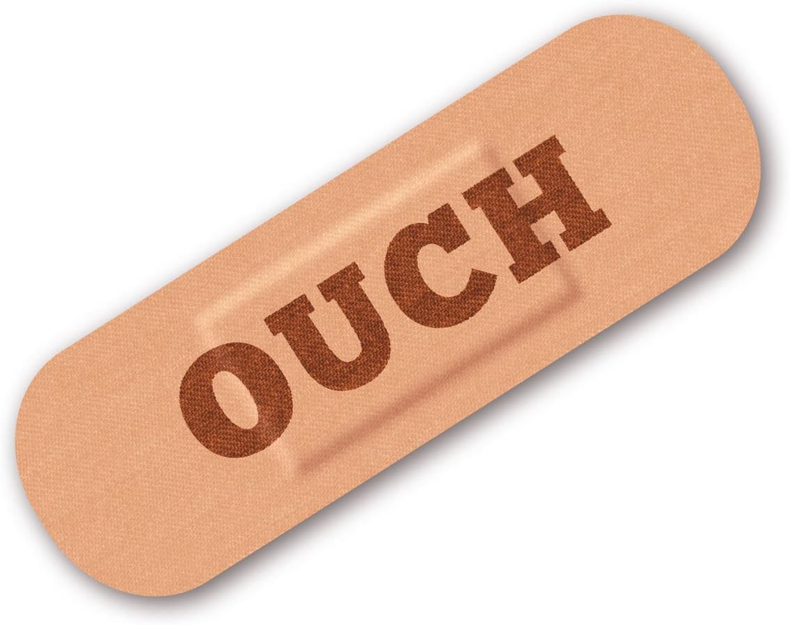 Ouch Car Sticking Plaster - Car Decal for Dents and Scratches