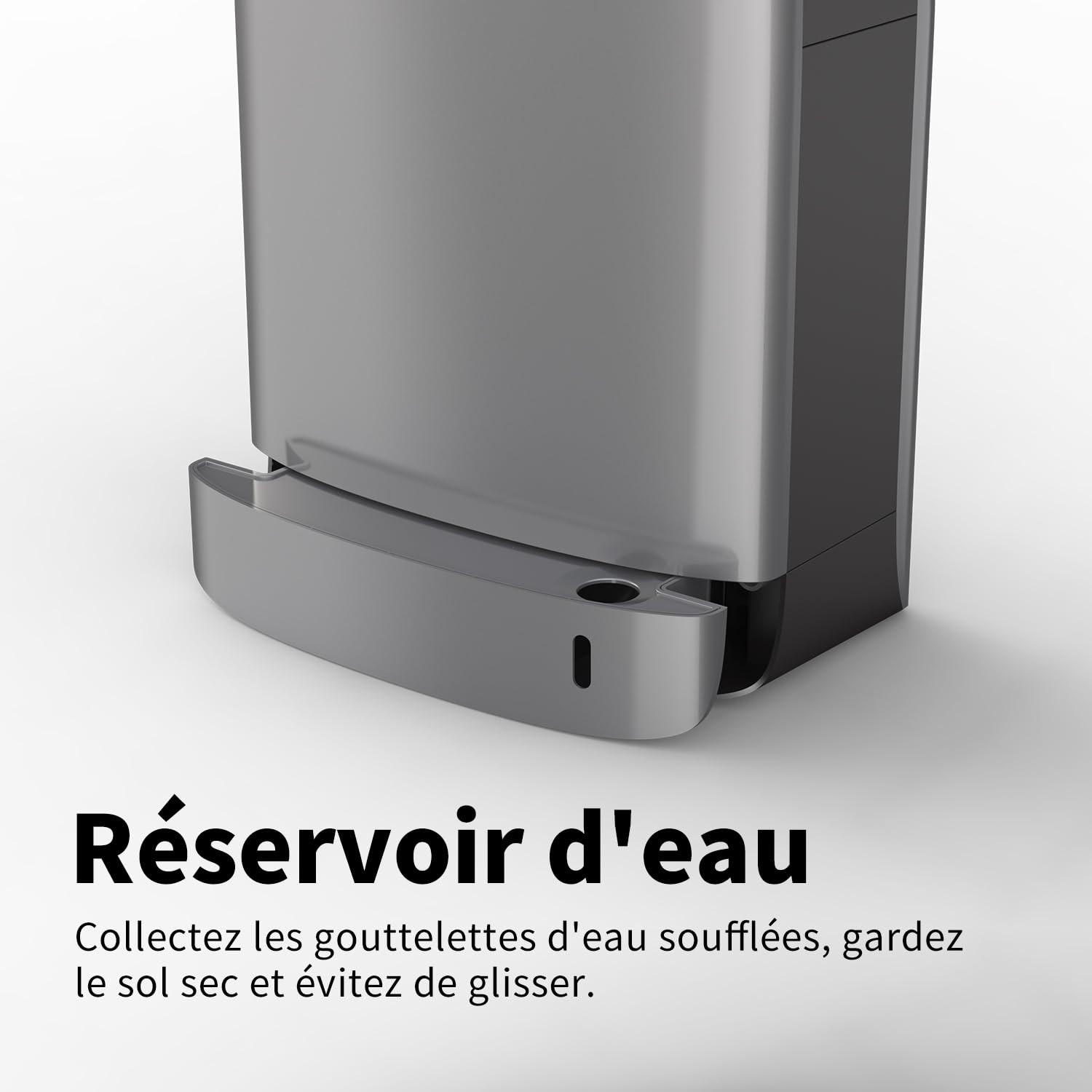 AIKE Swan Sèche-Mains Slim avec Filtre HEPA, Design Courbé Élégant et Esthétique Minimaliste pour Salles de Bain Modernes, 220V Modèle AK2065