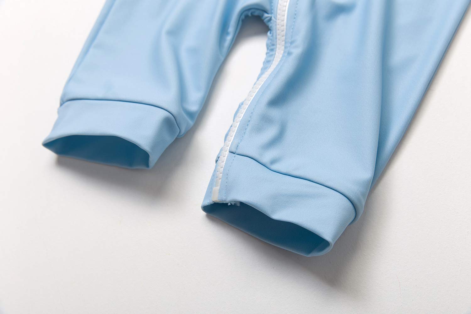 BONVERANO Badeanzug für Babys und Kleinkinder Mit Kapuze UV-Schutz 50+ Badebekleidung Mädchen/Jungen 0-4 Jahre