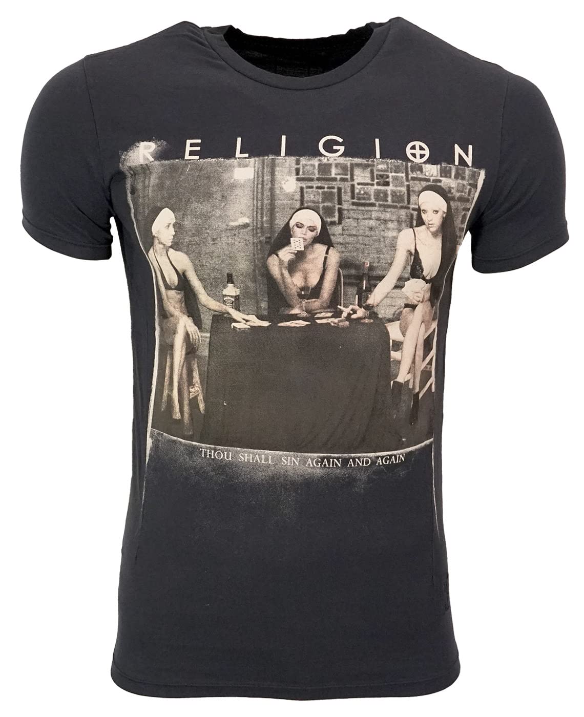 Religion Camiseta Hombre Strip Póker