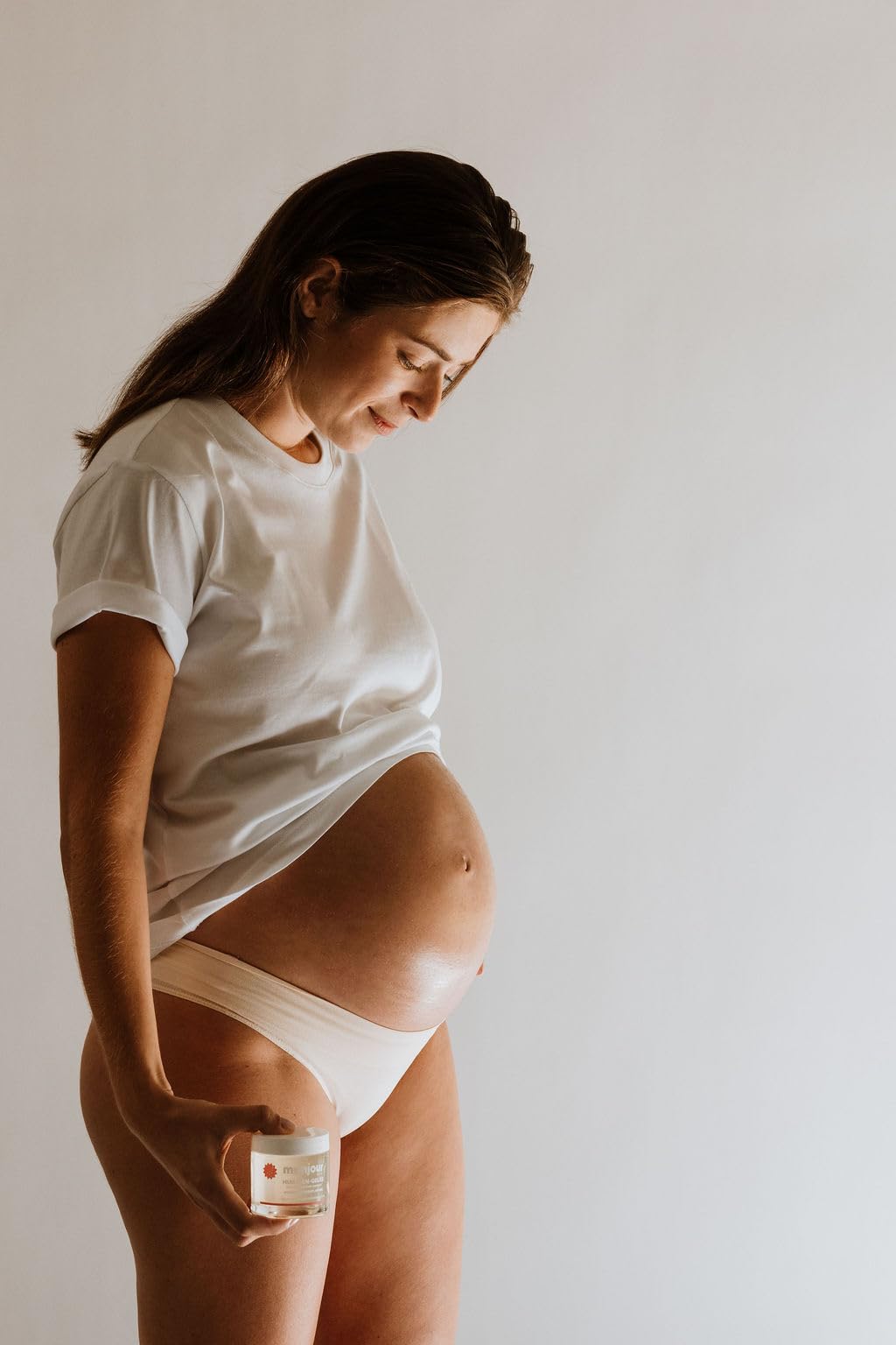 Huile-en-Gelée Grossesse Post-Partum Naturelle 98% Prévention Vergetures Caméline Bio Inca Inchi Nourrit Hydrate Apaise Peau