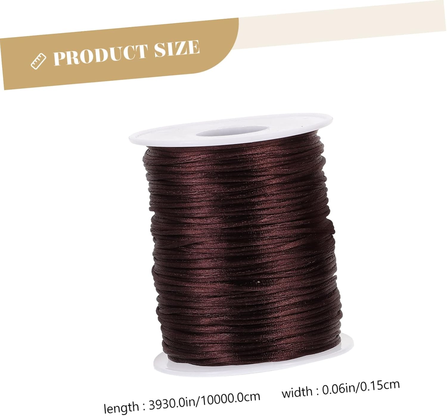 SHINEOFI 2 Rolls Crochet Thread for Crafts Per Roll Soft and Skin Friendly Knitting Thread for DIY Handcrafts Summer Accessories and Decorative Projects