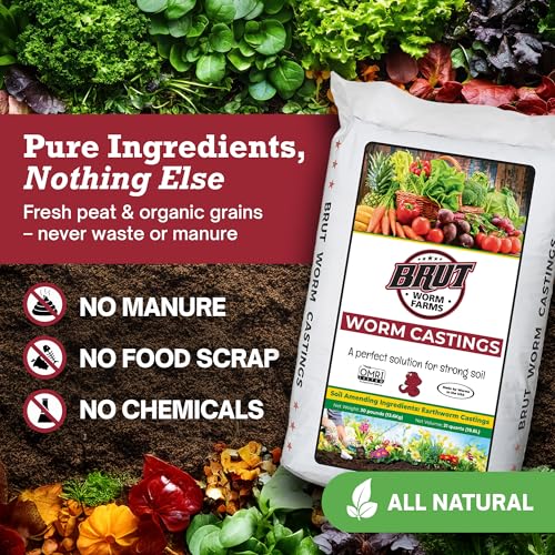 Brut Worm Farms Fertilizante Orgánico Vermicompost 2-Pack miniatura 4