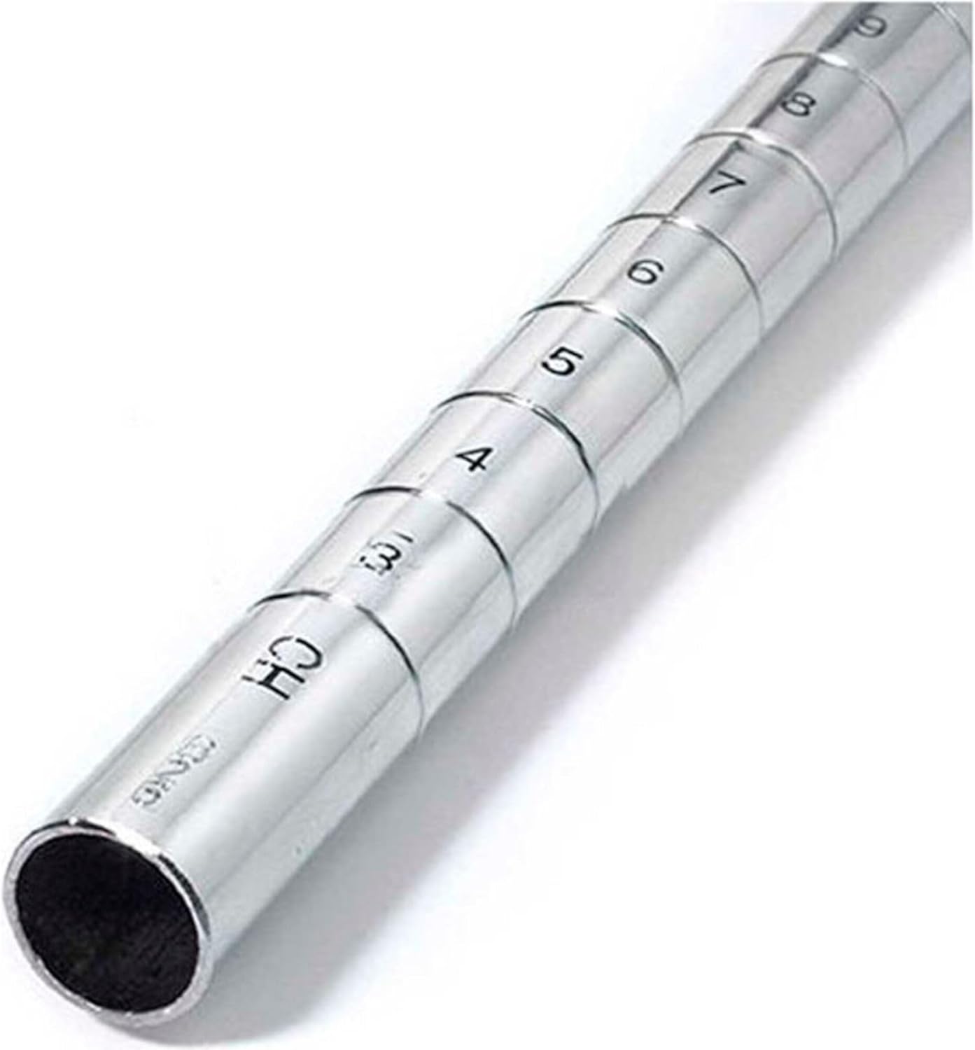 Post Finish: Chrome, Size: 54" H x 1" W x 1" D