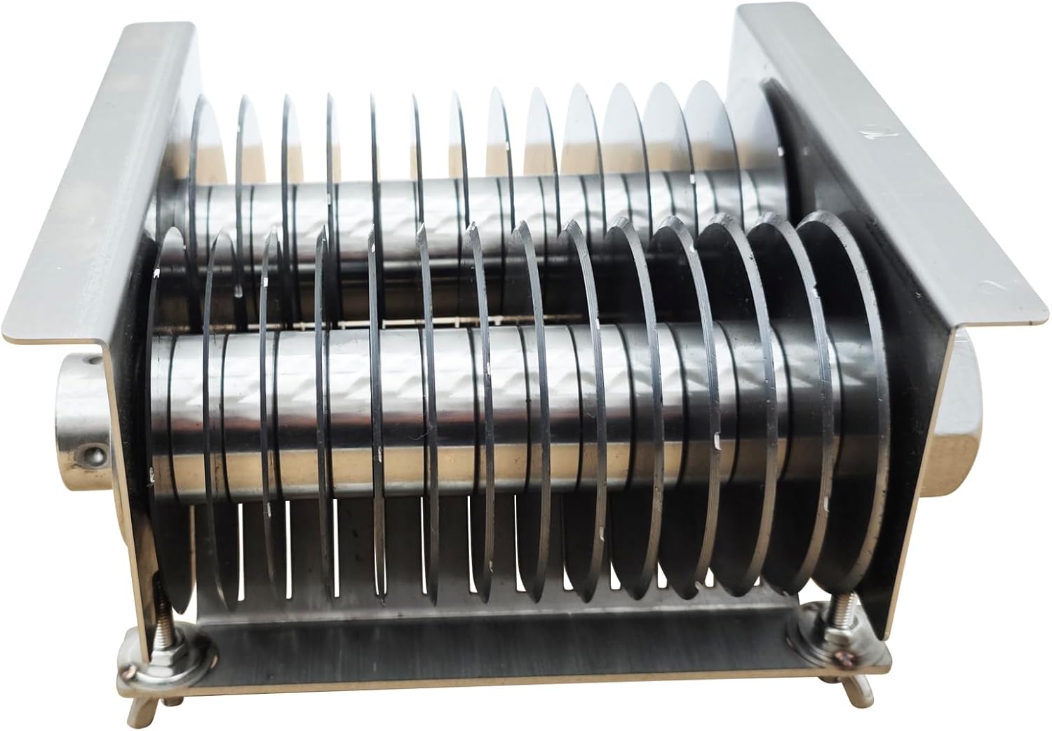 Meat Cutting Machine Blade 10mm Commercial Meat Slicer Blade Full Stainless Steel,Cut Mutton,Pork,Beef,Chicken and Fish 110V for QE/QH/QSJ-A/TJ130L Series
