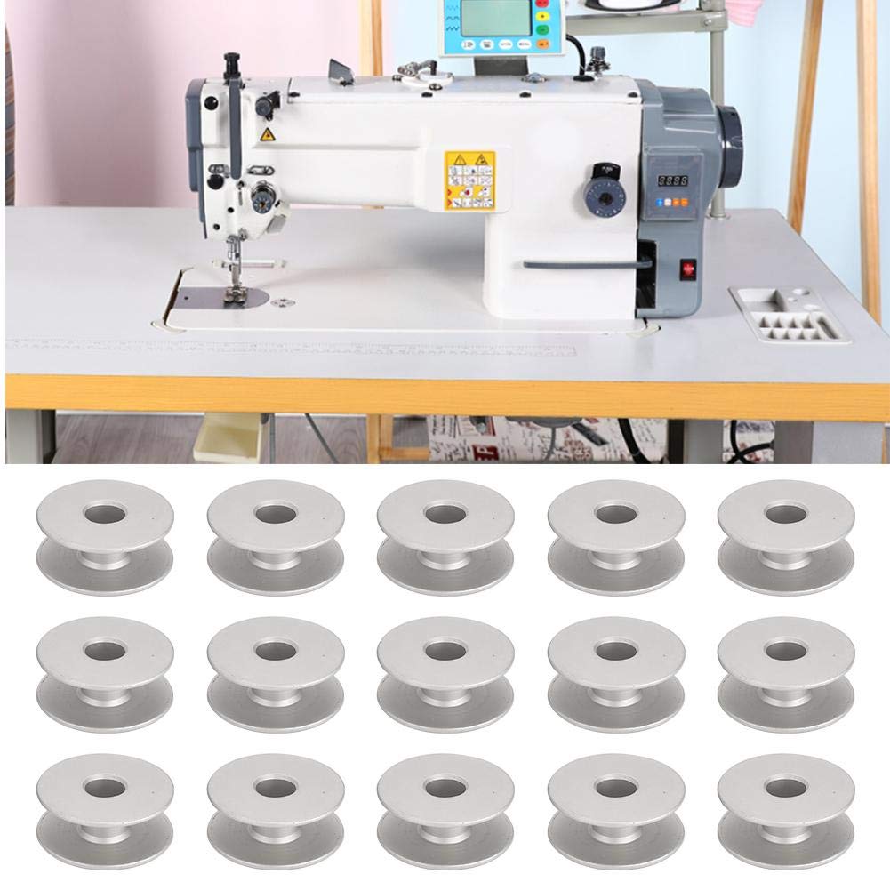100 stks Naaimachine Bobbins, Metalen Bobbin Set Naaimachines Vervanging Accessoires Industriële Flat Bed Naaimachines Onderdelen