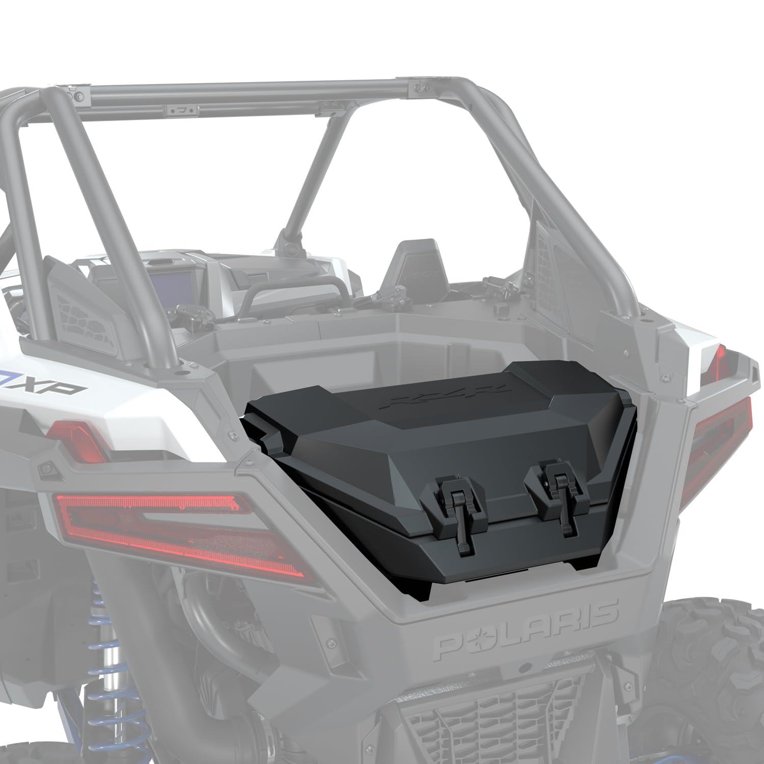 Polaris RZR Rear Insulated Cooler Box 23 Quart for Pro R, Pro XP, Pro XP 4, Turbo R Models and More, Black, Lock & Ride Technology, Locking Lid, 48 Hour Ice Retention, for Food, Drinks - 2889740