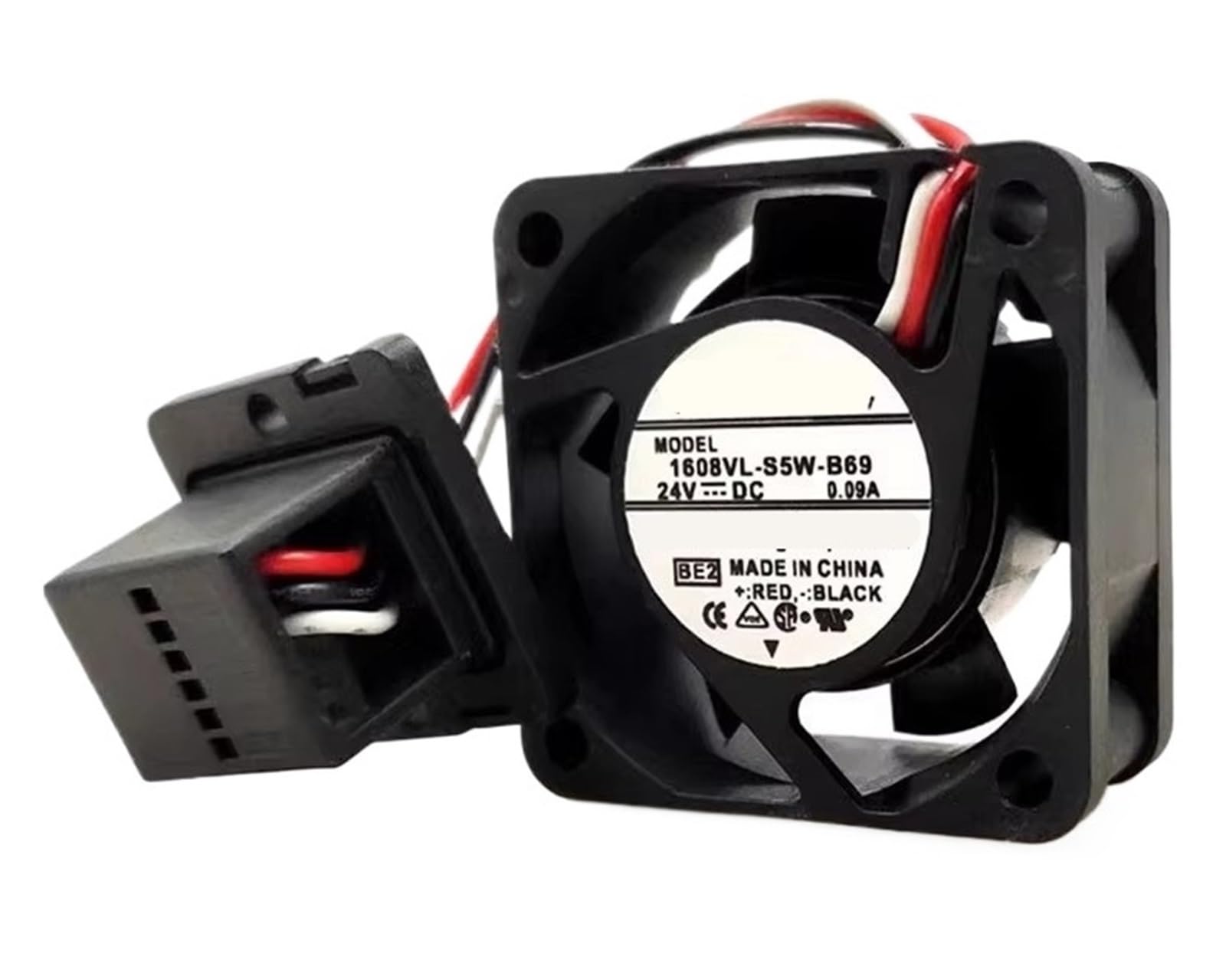 YMUGUEGH 1608VL-S5W-B69 BE1 24V 0.09A 40x40x20mm 3-Wire Cooling Fan