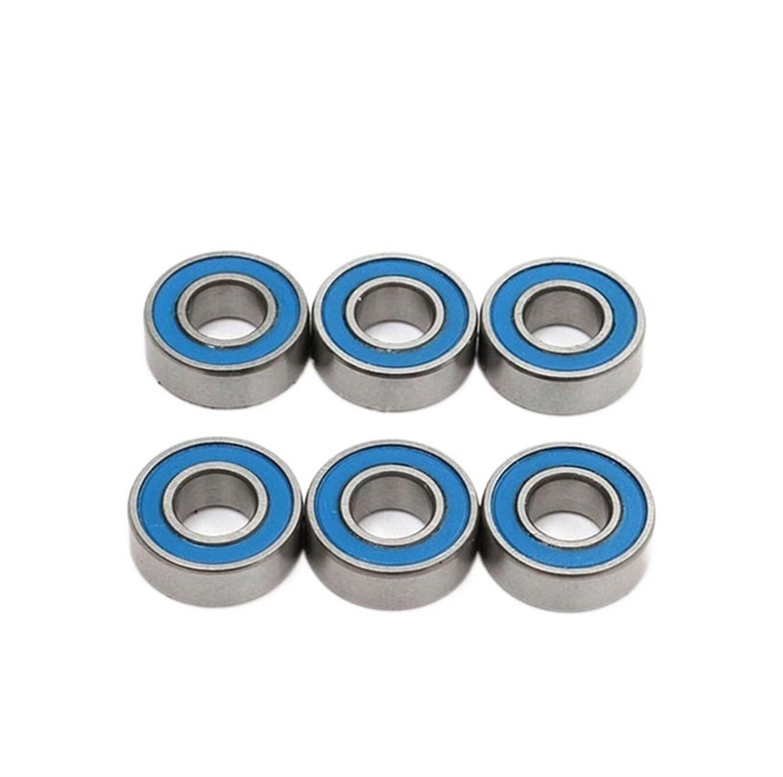 Rodamiento sellado azul MR117-2RS bimetálico que reduce fricción en motores
