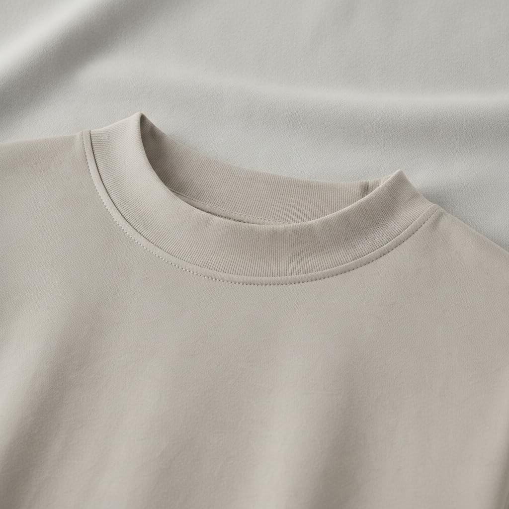 Camiseta Mujer Algodón con Acabado Antipilling y Silueta Oversize para y Uso Básico Diario Acuada para Salidas Informales y Trabajo Ligera
