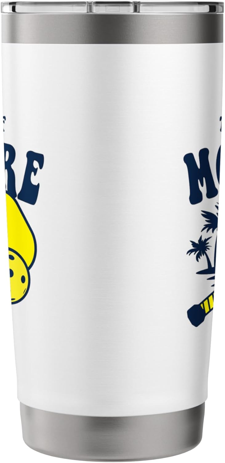 The Village of McClure TV FL USA Pickleball Design Stainless Steel Insulated Tumbler