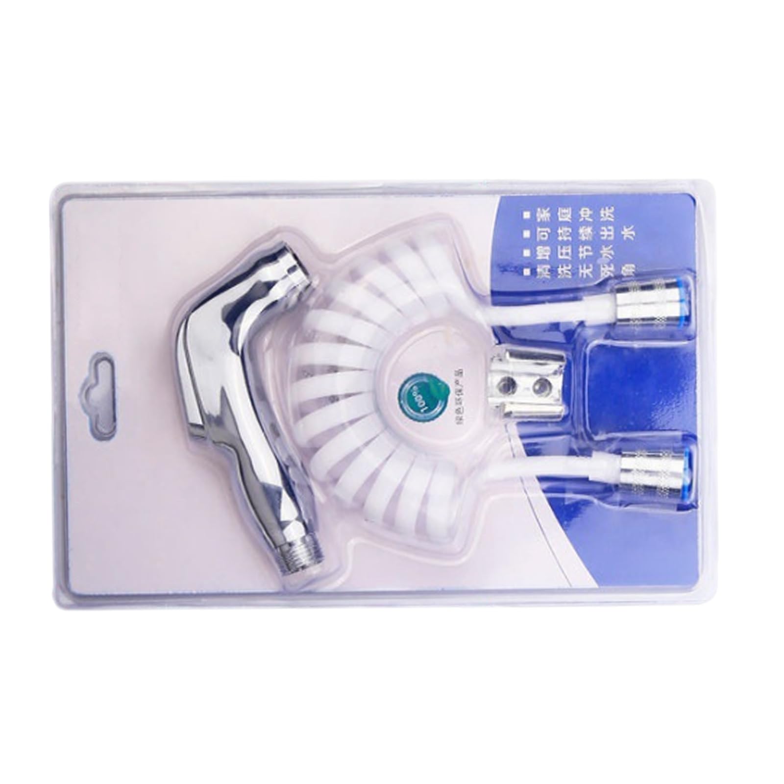 Multifunction Handheld Bidet Sprayer ABS Toilet Water Nozzel Not Pressurized Cleaning Nozzle Bathroom Accessories for Women Female Washer Attachment