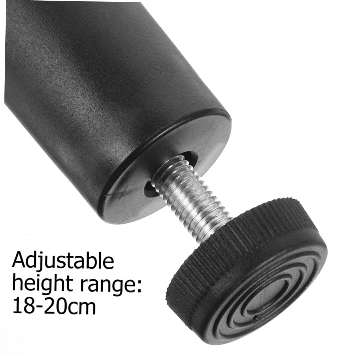 POPETPOP 2Pcs Adjustable Bed Frame Legs Height Support for Sofa Cabinet Durable Furniture Feet Easy Install Load Bearing Capacity Bed Frame Replacement Parts