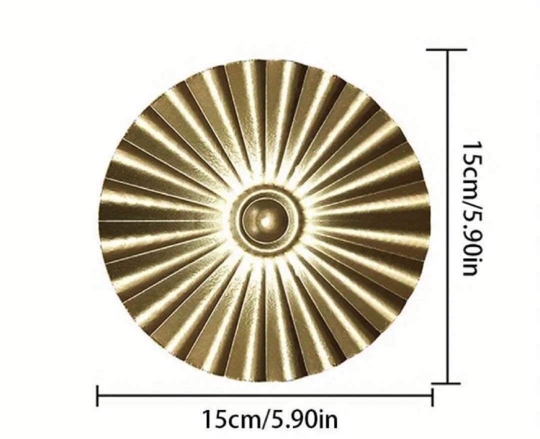 Amazon.co.jp: ウォールアート メタル アイアン ゴールド