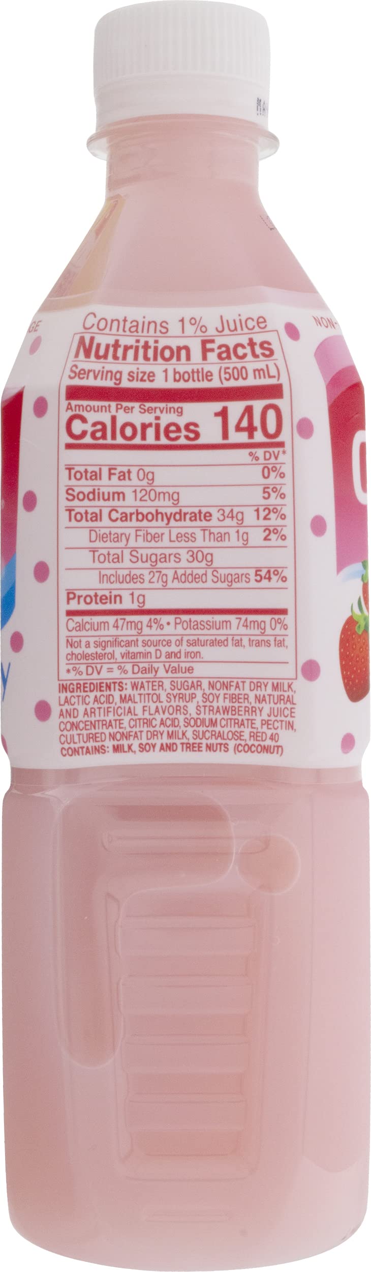 Calpico Strawberry, 16.9 Fl Oz Bottle