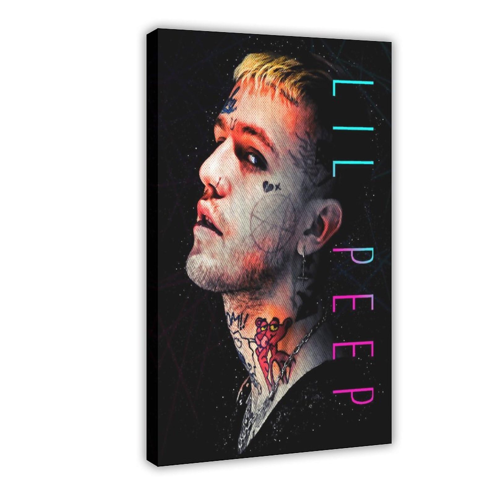 SAOGVDC Rapper Lil Peep Poster (4) Canvas Poster for Dorm Room Decor Gift