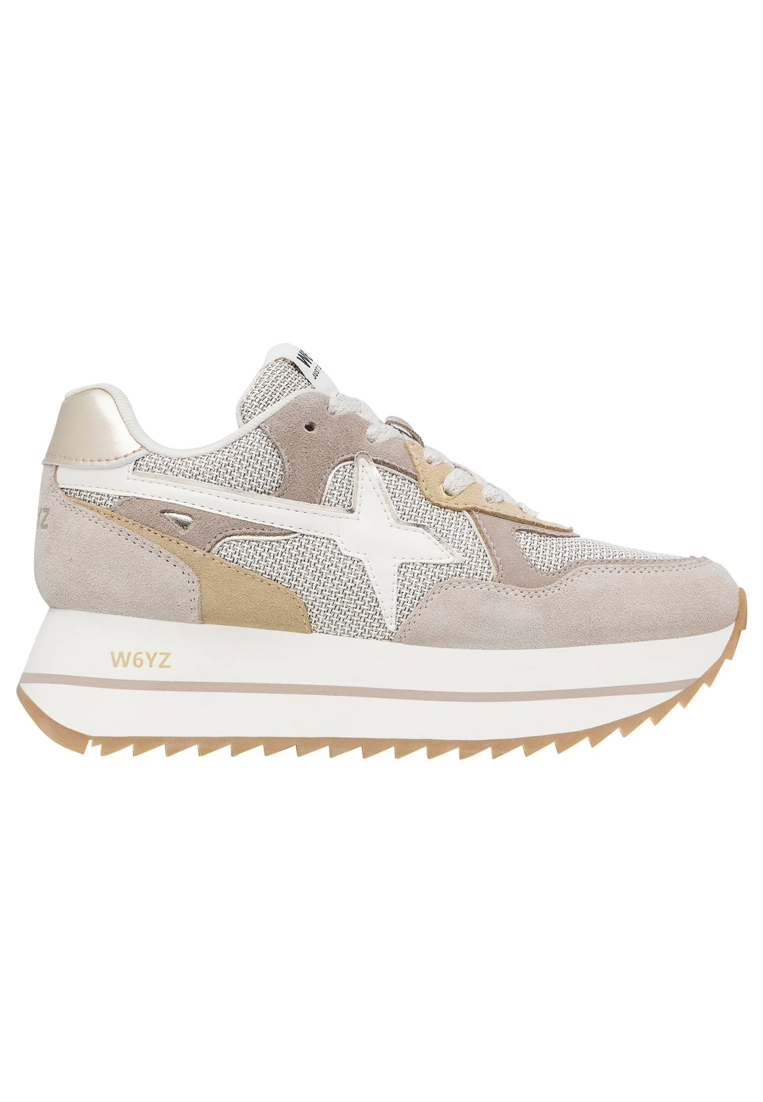 w6yz Zapatillas Deportivas de Tejido técnico y Ante