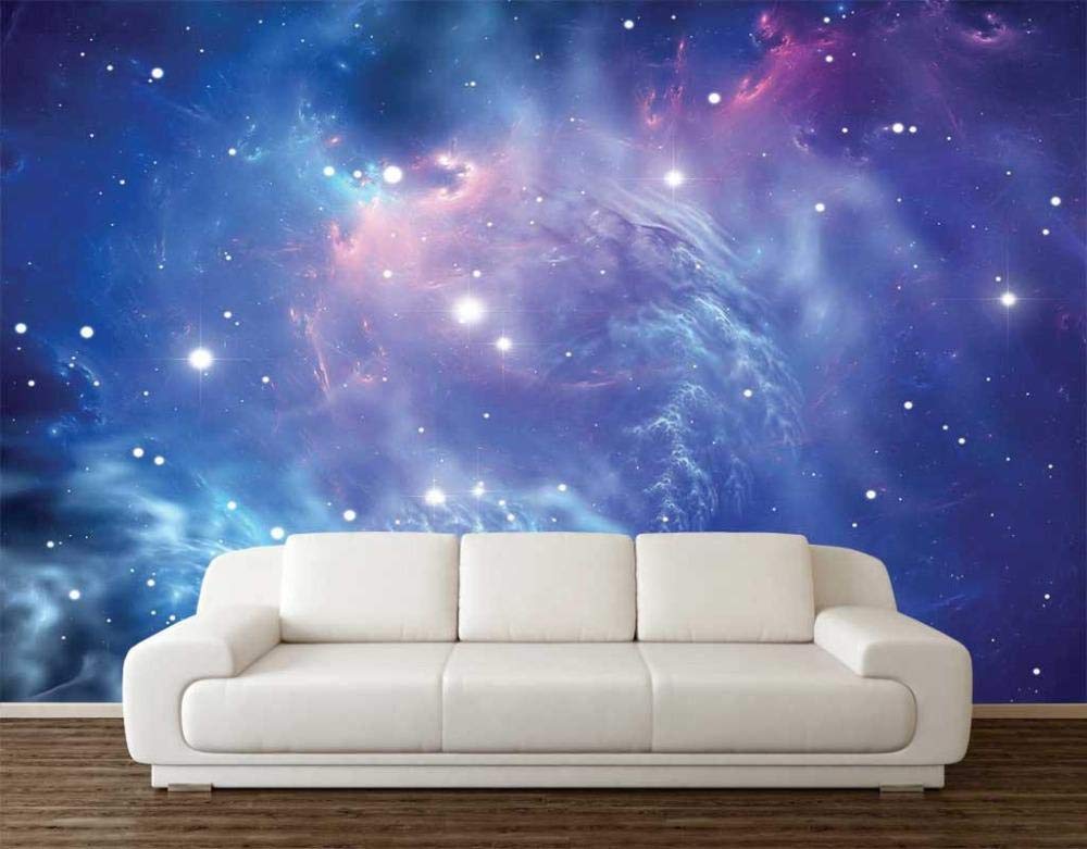 Papier peint 3d galaxie WLLLO affiche panoramique haut de gamme