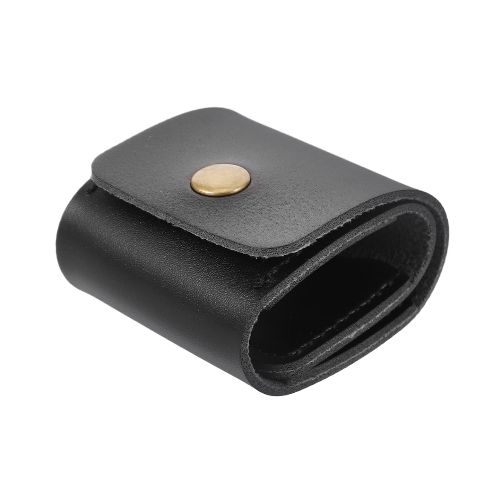 ERINGOGO Durable PU Leather Guitar Pick Case Stylish Plectrum Holder for Acoustic Electric Bass Guitar Picks Compact Storage for Musicians