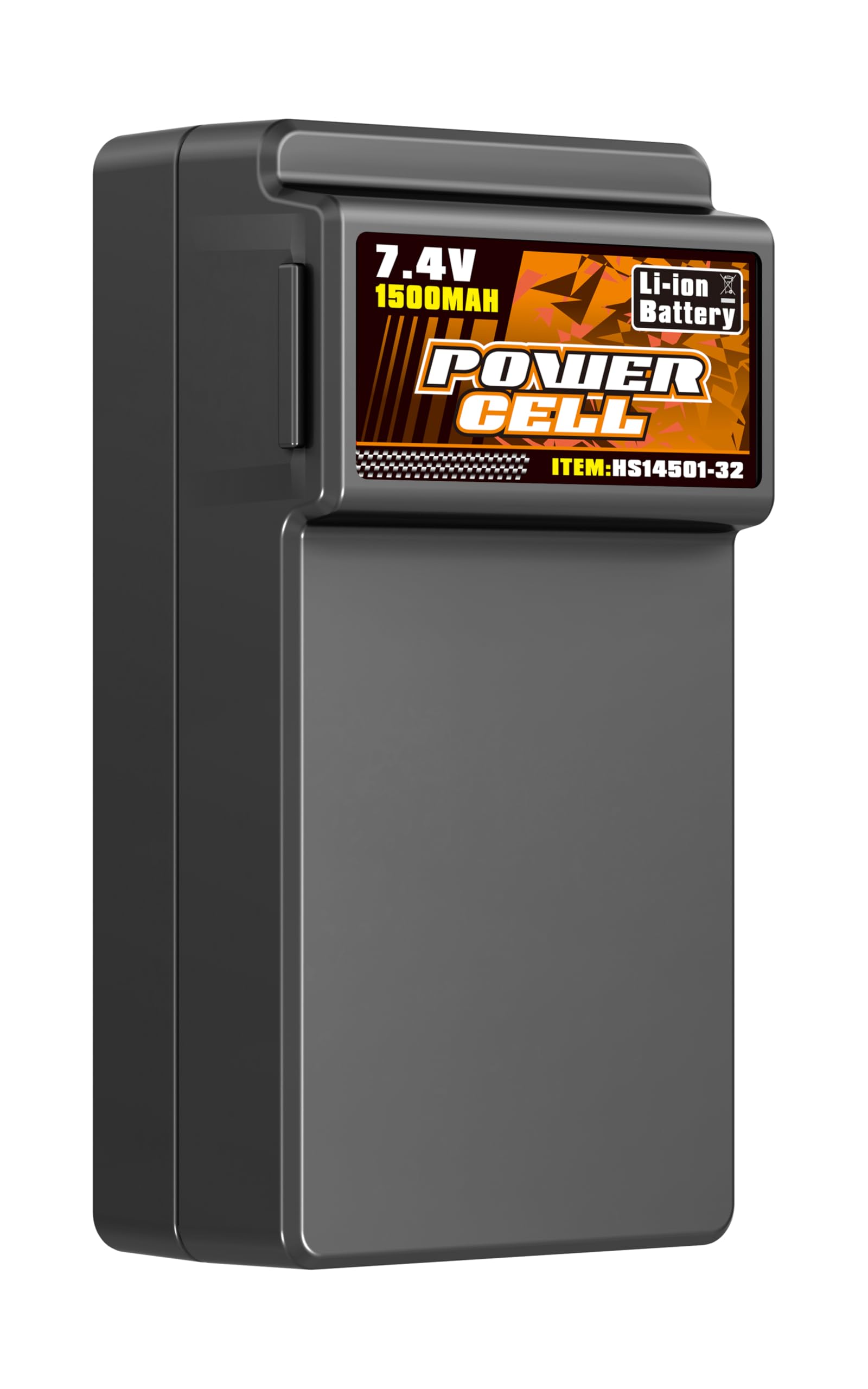 2S 1500 mAh Accessorio di Aggiornamento per Auto RC, Batteria agli Ioni di Litio 2S 7,4 V 1500 mAh, Batteria di Ricambio per RC per 1/14 & Scala 14431 14412 14411 14331 14322