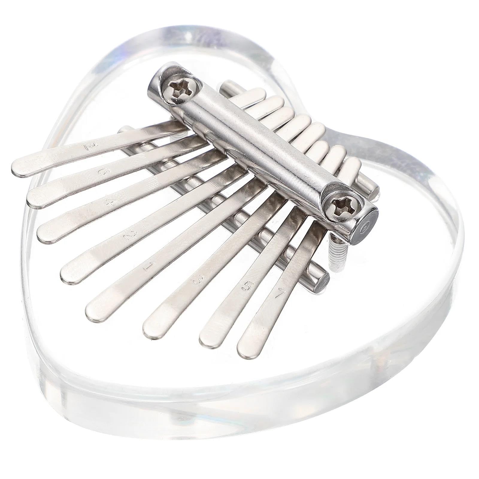 Miniaturowe Pianino Kciukowe Z Akrylu 8 Nutowe Przenośne Instrument Muzyczny Dla Dorosłych Początkujących Kalimba