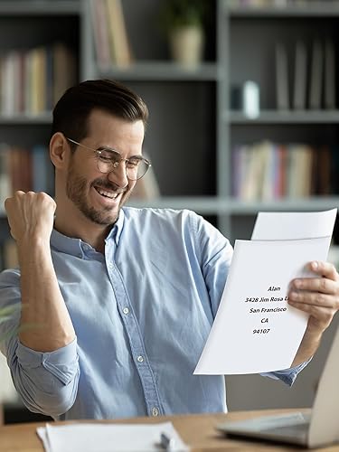 Miniatura 7 de Eupako Sobres de correo para catálogo de 9 x 12 pulgadas, sobres blancos autosellados, paquete de 250 unidades para organización y almacenamiento