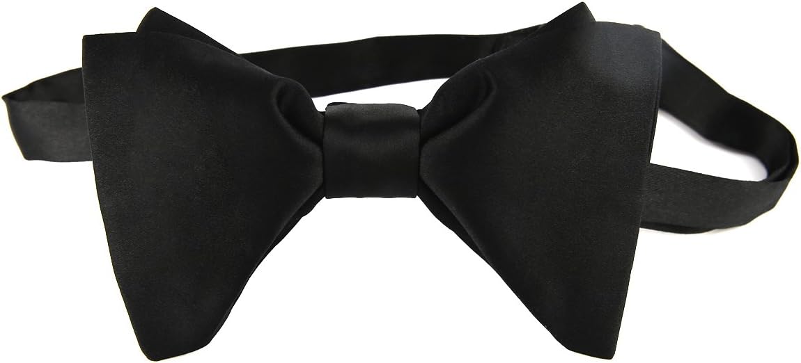 Mens Silk Oversized Bowtie Formal Tuxedo Big Bow Ties