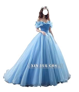 yoshi１点限りの格安品！シンデレラドレスコスプレ衣装 yoshi1点限りの格安品！シンデレラドレスコスプレ衣装 Amazon
