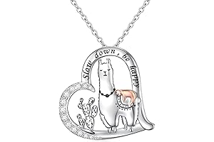 Adorable Llama Pendant Necklace: Capture the Essence of the Andes