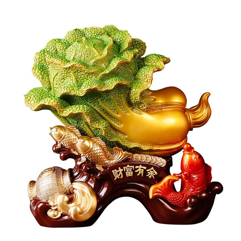 Sculpture de chou TUSUOD, le cadeau Feng Shui idéal pour la maison
