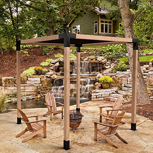 Pergola Kit Easy Pergola Mounting Bracket DIY Kit Modern Pergola