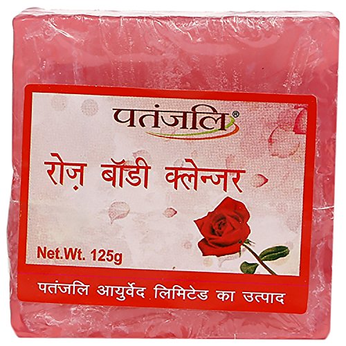 Patanjali Rose Body Cleanser, 125g