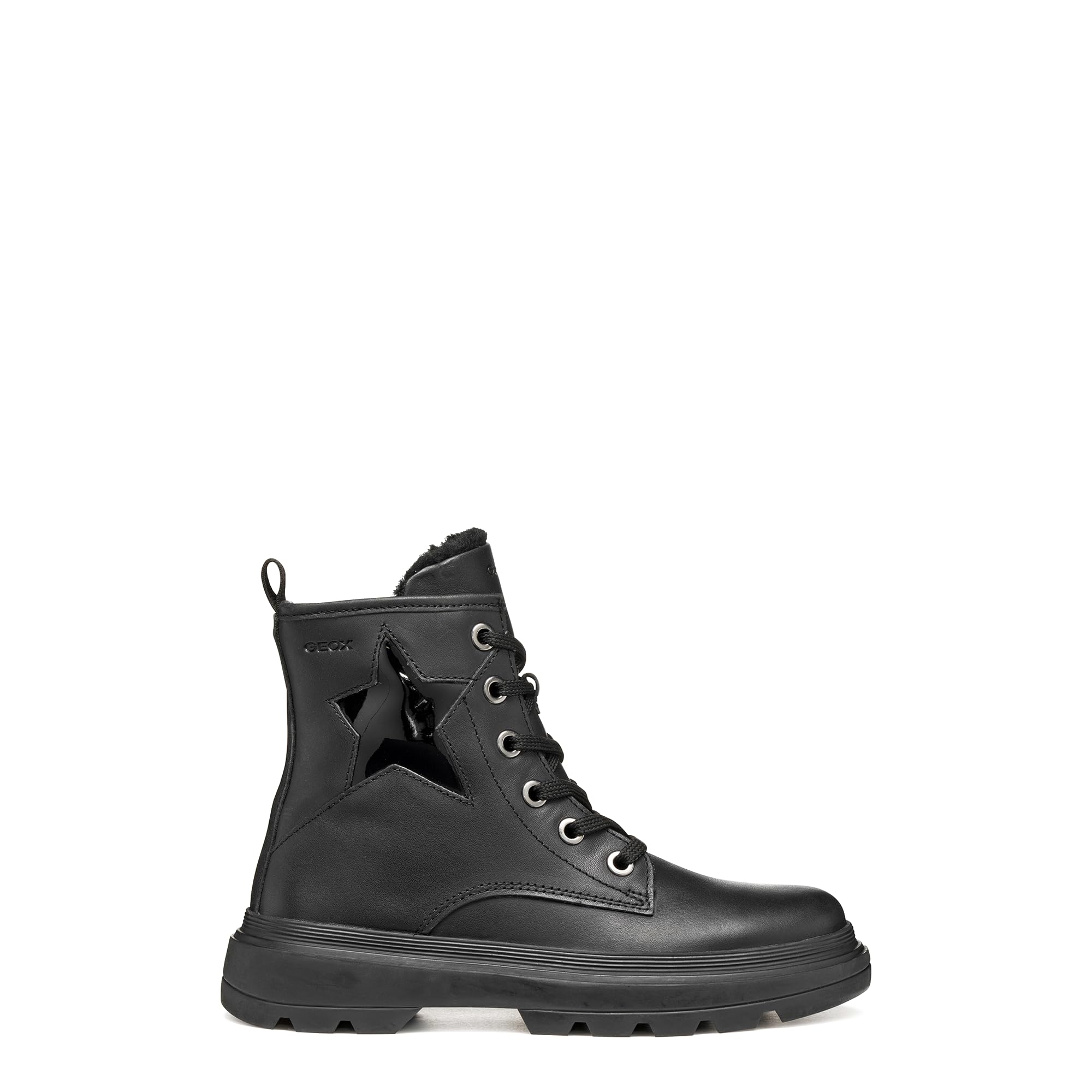 Geox Girls' J Kiddartah GirlAnkle Boot, black, 6.5 UK