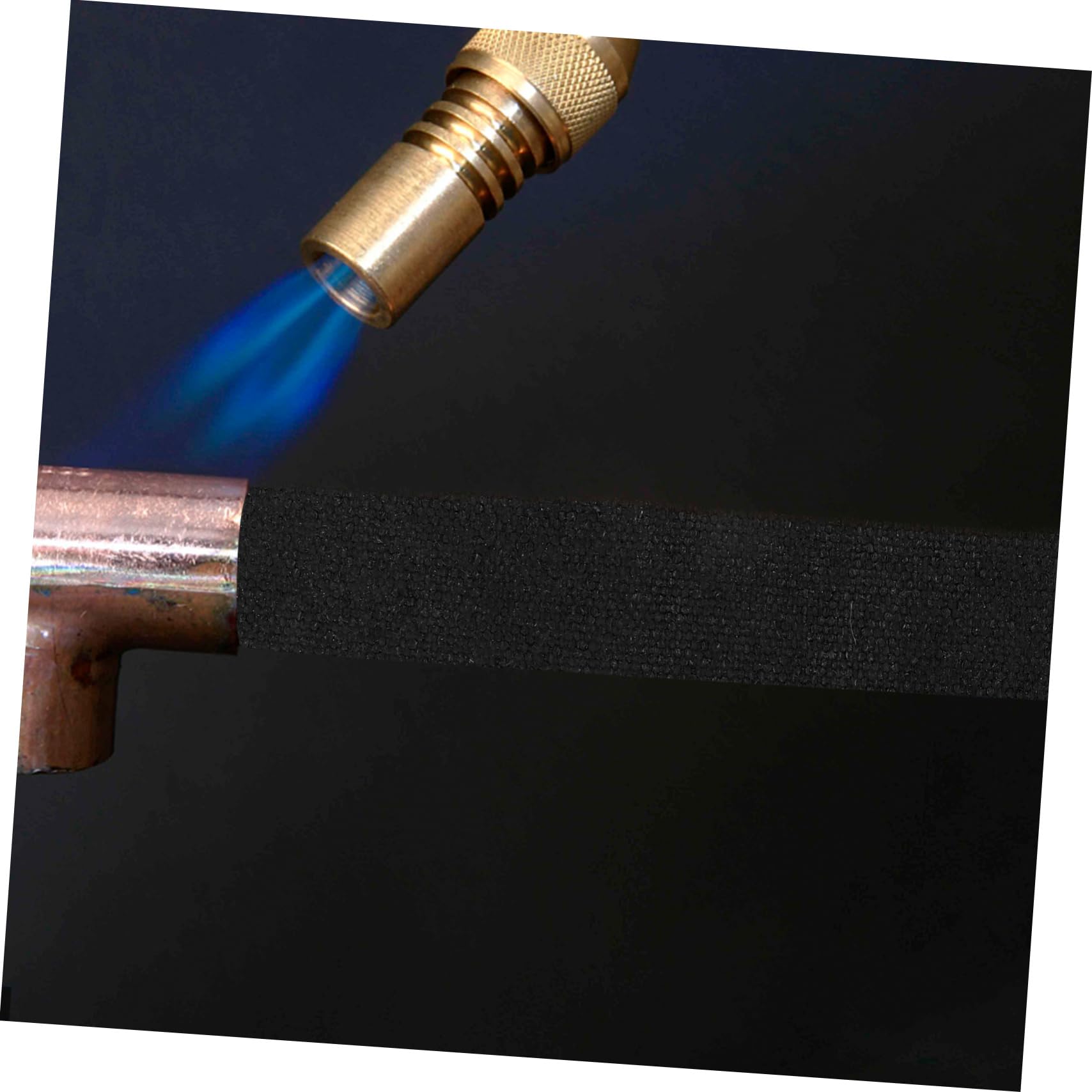 3 Pièces Couverture de soudage de tuyaux en cuivre tapis fosse fil thermique isolation fire blanket couverture anti-feu pour le soudage couverture en fibre de verre fibres de verre