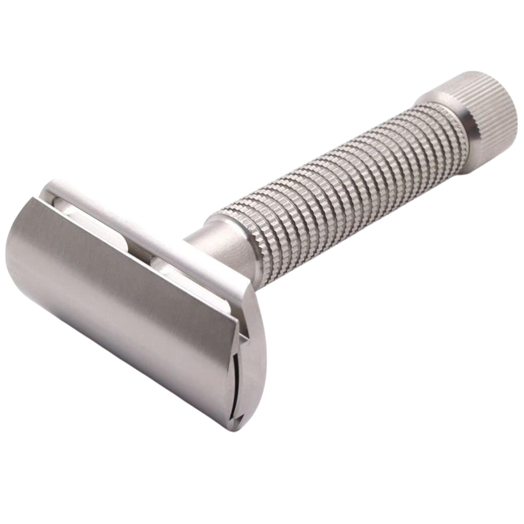 Rex Envoy 100% Stainless Steel 3-Piece Double Edge Safety Razor, Hand crafted in the USA