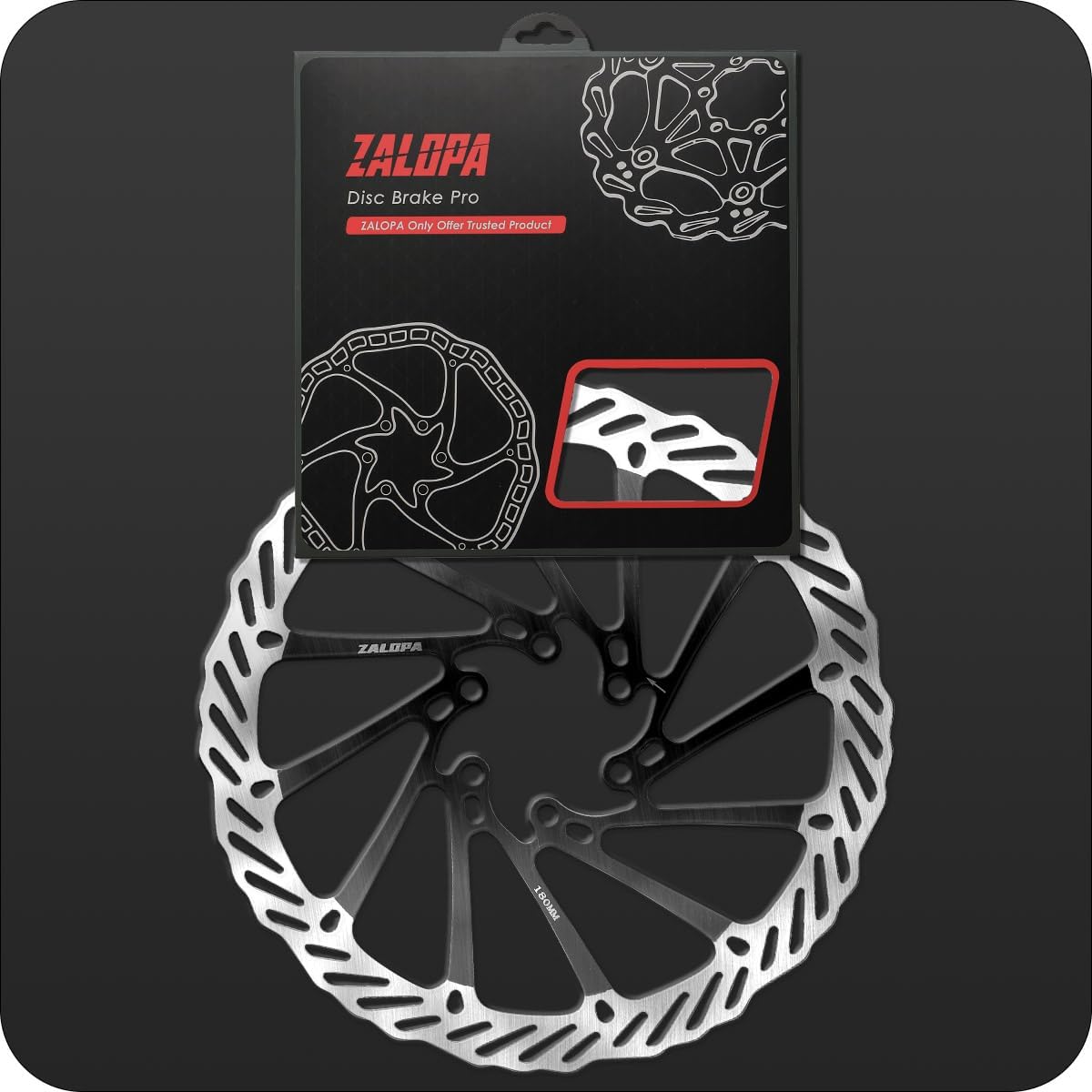 Pro OEM Bicycle Bike Disc Brake Rotor for Avid and Shimano MTB XC AM FR DH Enduro Riding 180mm G3 Black