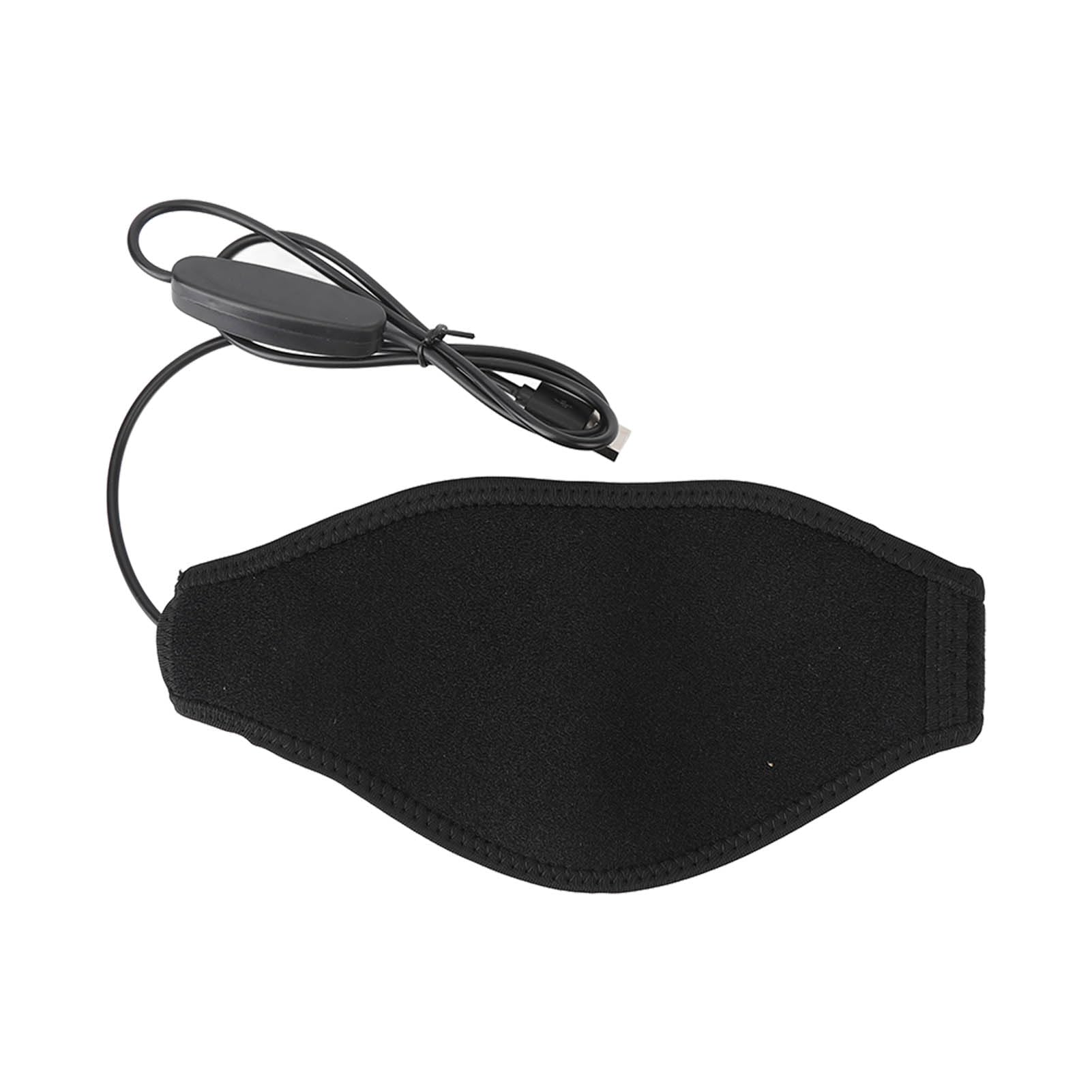 Massaggiatore Per collo E Spalle con Calore, Massaggiatore Per collo Riscaldante Massaggio con Vibrazione a 5 Marce Fascia Per collo Riscaldata USB Lavabile Per Uso Domestico Lavoro D'ufficio