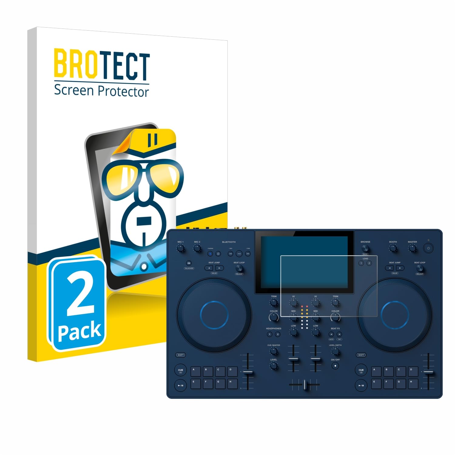 brotect Pellicola Protettiva Vetro per Cubot King Kong Mini Protezione Schermo (3 Pezzi) [Durezza Estrema 9H, Chiaro