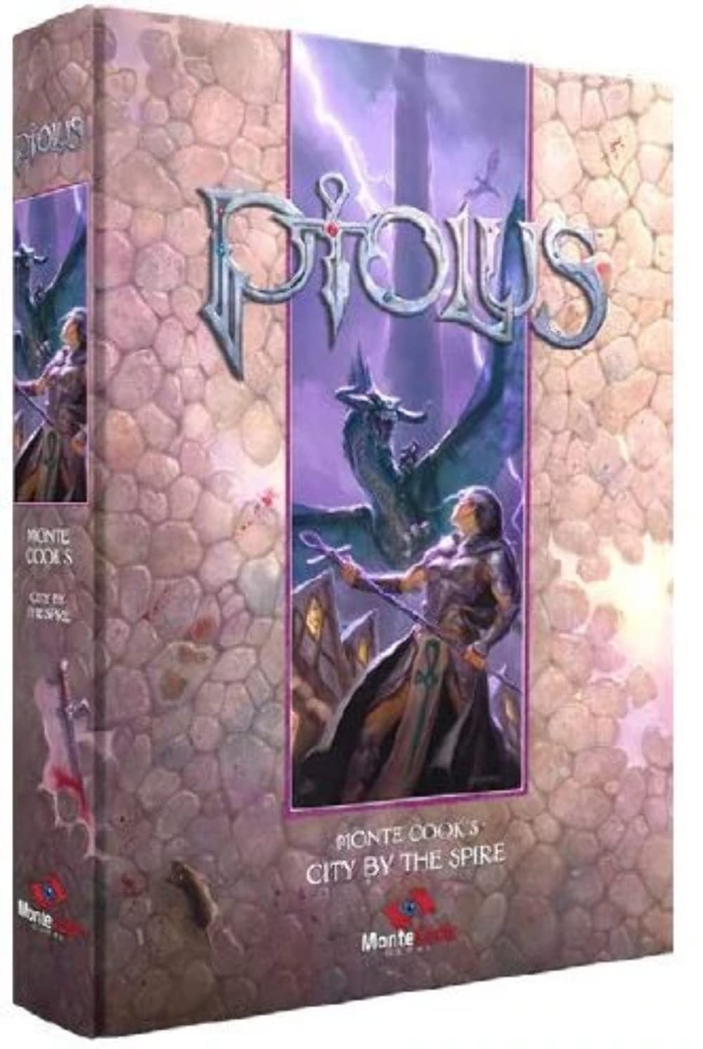Monte Cook Games: Ptolus: City by The Spire (Cypher System Compatible Role-Playing Game Book for Teen, Young Adult)
