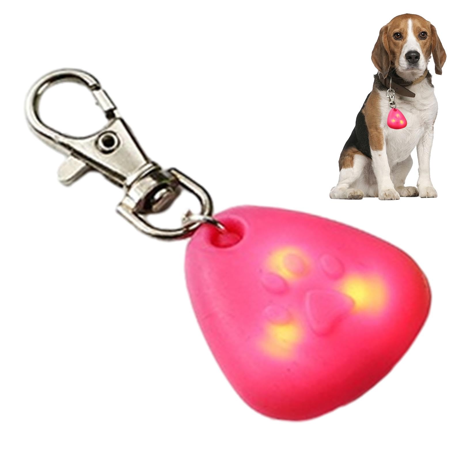 Uitseld Light up Dog Tag - LED Collar Pendants for Night Walking | Silicone Material Anti-Lost Accessory for Running, Camping, and Climbing — image 1