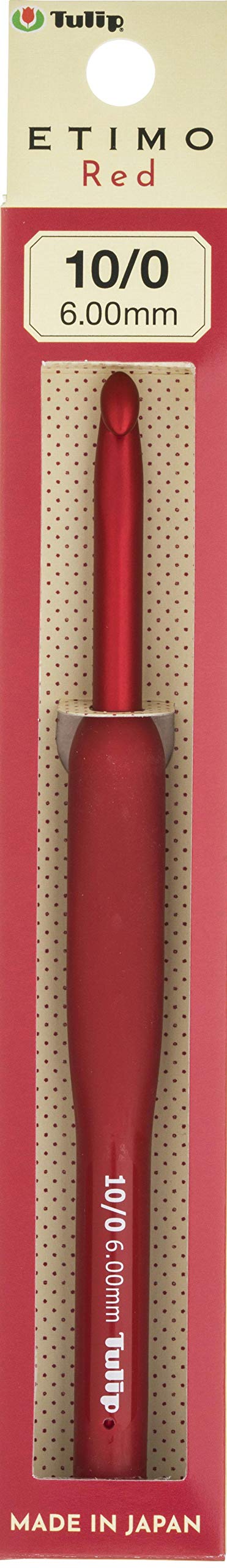かぎ針 『ETIMO Red(エティモレッド) クッショングリップ付きかぎ針 1…