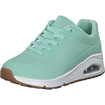 Skechers Uno Stand On Air, Scarpe da ginnastica Donna, Mint Durabuck Mesh, 38.5 EU