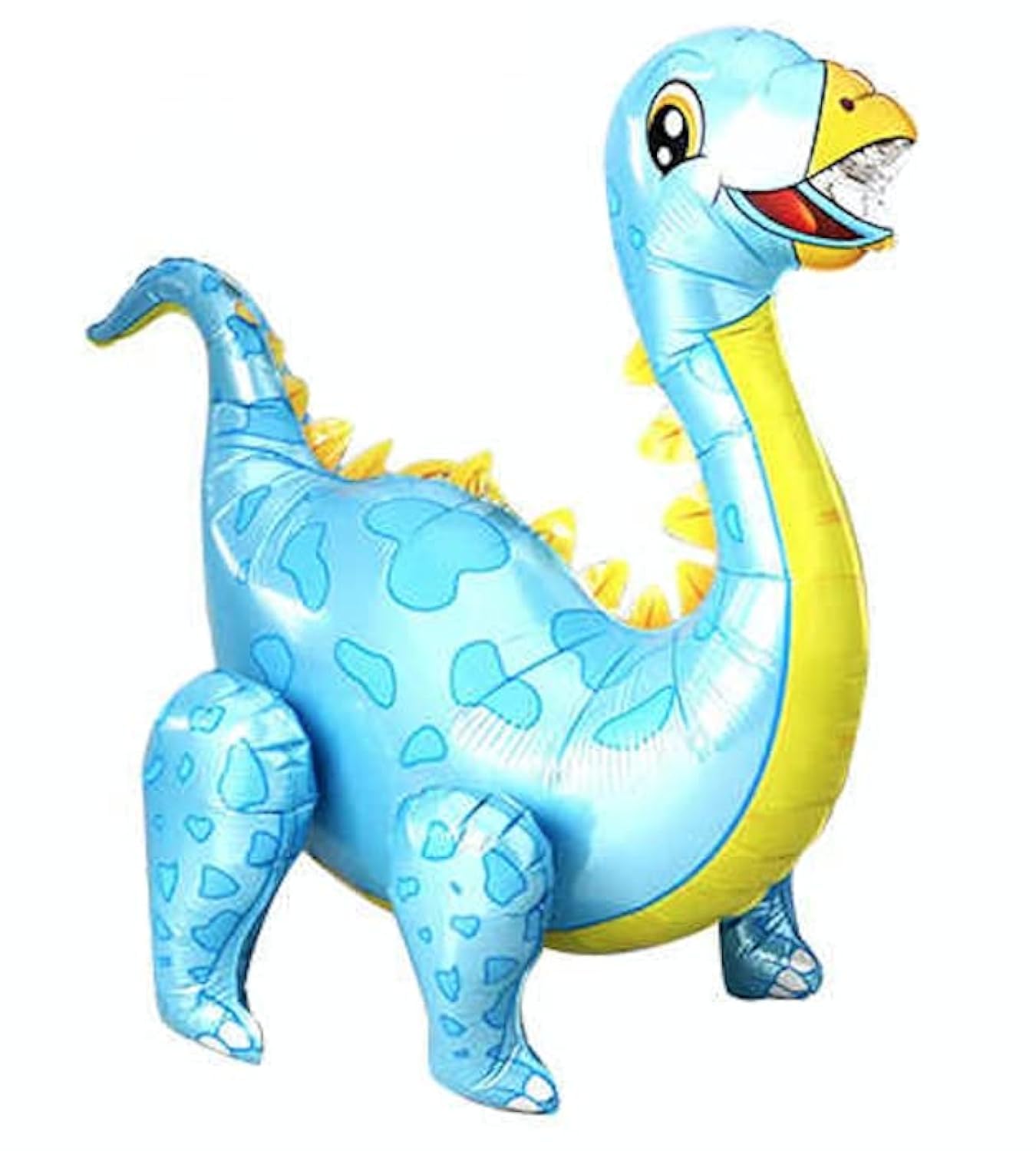 Blue Apatosaurus 3D Dinosaur Foil Balloon, 85cm