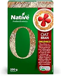 Oat Bran (Farelo de Aveia) Orgânico, Native, 200 g