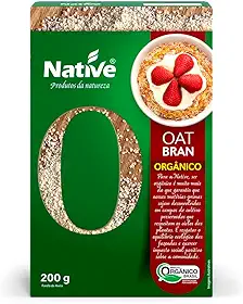 Oat Bran (Farelo de Aveia) Orgânico, Native, 200 g
