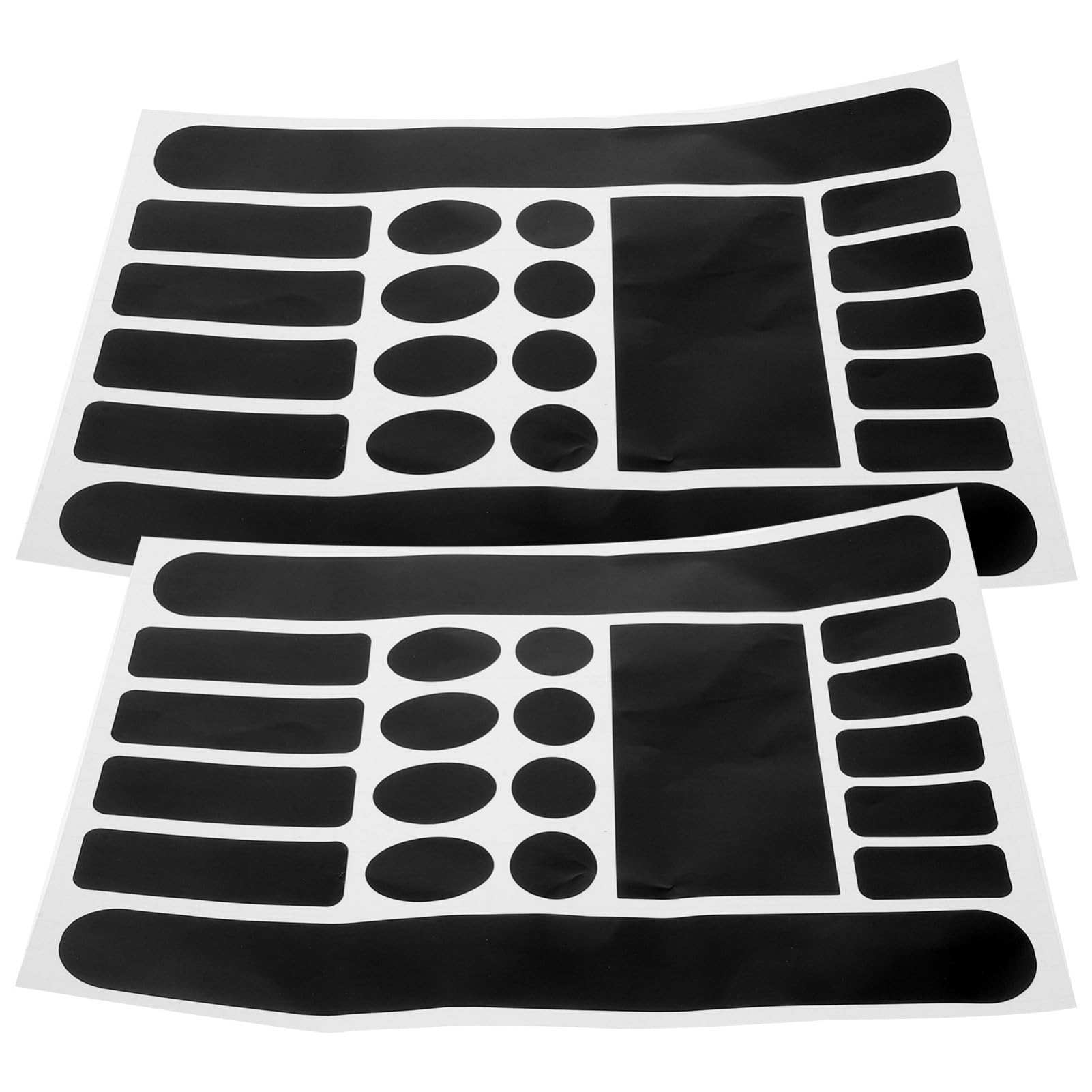 balacoo 2pcs Bike Frame Decals Bike Chain Stay Protectors Scratch-Resistant Frame Protector Stickers