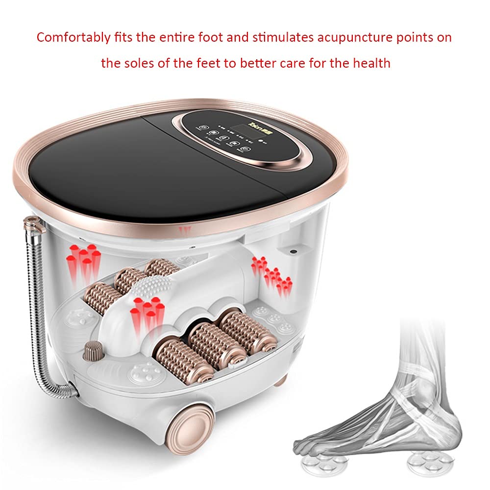 FUFU Hydro Massager Pedicure Bathtub, Cubo de baño de pie de Familia Todo en uno, Bañera de Masaje de Fisioterapia, Kit Pedicure